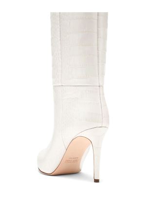 White croc-effect leather boots PARIS TEXAS | PX548XCOCOBONECHINA